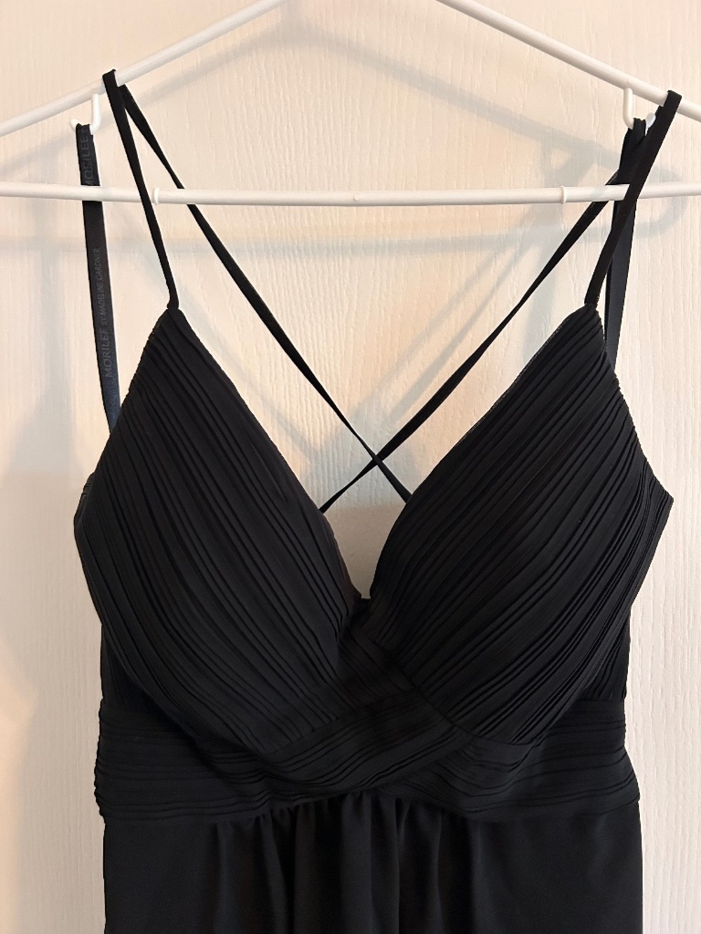 Black Bridesmaid Dress
